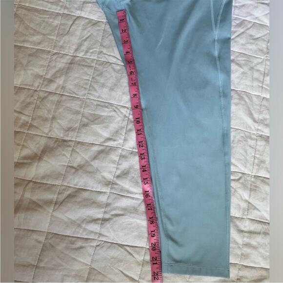 Girlfriend Collective Light Blue High Rise Compression Leggings - XXXL - Picture 12 of 12